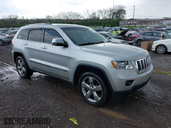 2011 Jeep Grand Cherokee Overland with VIN 1J4RS6GT9BC531830, listed as a IAAI auction lot 41960640 with 175,310 mi miles and . Bid and sale history available at DreamBid. Image 1.
