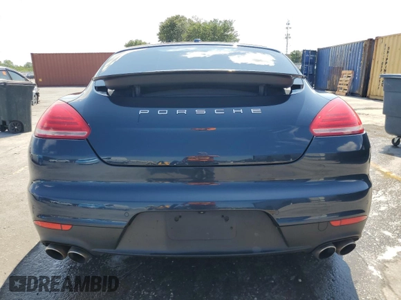 2014 Porsche Panamera 4S Executive with VIN WP0BB2A76EL064169, listed as a Copart auction lot 54538275 with 54,235 mi miles and Salvage Title. Bid and sale history available at DreamBid. Image 6.