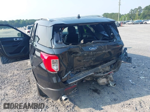 2020 Ford Explorer Limited z VIN 1FMSK8FHXLGA62933, wystawiony jako IAAI lot #42409662 z przebiegiem Nie podano mil oraz . Historia ofert i sprzedaży dostępna na DreamBid. Obrazek 6.