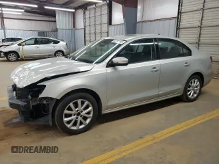 2011 Volkswagen Jetta Sedan SE w/Convenience & Sunroof with VIN 3VWDX7AJ5BM309358, listed as a Copart auction lot 52291065 with 179,251 mi miles and Salvage Title. Bid and sale history available at carsss.com. Image 1.