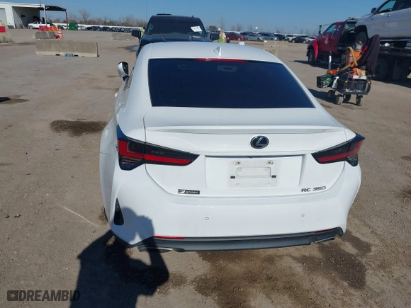 2019 Lexus RC with VIN JTHHZ5BC9K5021317, listed as a IAAI auction lot 41626865 with 81,230 mi miles. Bid and sale history available at carsss.com. Image 17.
