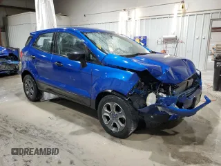 2020 Ford EcoSport S with VIN MAJ3S2FE1LC348968, listed as a Copart auction lot 54856325 with 47,112 mi miles and Salvage Title. Bid and sale history available at DreamBid. Image 4.