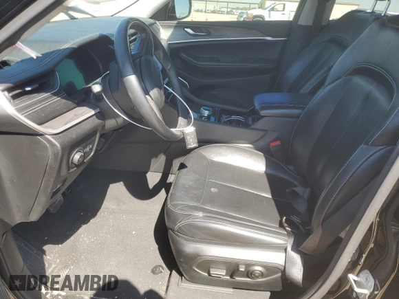 2021 Jeep Grand Cherokee Limited with VIN 1C4RJKBG8M8106620, listed as a Copart auction lot 46675265 with 29,626 mi miles and Salvage Title. Bid and sale history available at DreamBid. Image 7.