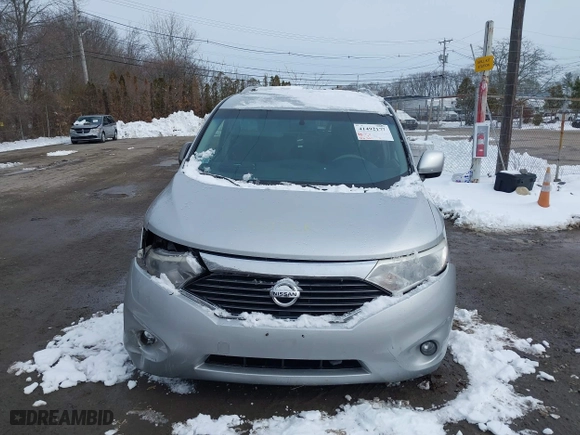 2016 Nissan Quest SL with VIN JN8AE2KP3G9155132, listed as a IAAI auction lot 41492177 with 116,300 mi miles. Bid and sale history available at carsss.com. Image 12.