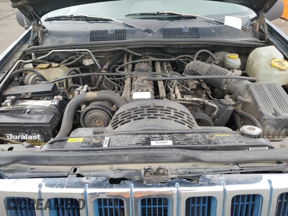 1996 Jeep Grand Cherokee Laredo with VIN 1J4GZ58S6TC165636, listed as a Copart auction lot 51485235 with 266,873 mi miles and Salvage Title. Bid and sale history available at carsss.com. Image 11.