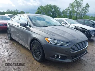 2013 Ford Fusion Titanium Hybrid with VIN 3FA6P0RU2DR278308, listed as a IAAI auction lot 42519595 with 282,050 mi miles and . Bid and sale history available at DreamBid. Image 1.