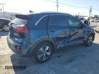 2020 Kia Niro LXS with VIN KNDCB3LC0L5448941, listed as a Copart auction lot 46577025 with 123,042 mi miles and Salvage Title. Bid and sale history available at carsss.com. Image 3.