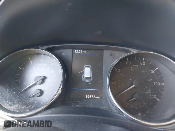 2019 Nissan Rogue SV with VIN KNMAT2MT8KP506083, listed as a IAAI auction lot 41965304 with 99,872 mi miles and . Bid and sale history available at DreamBid. Image 7.