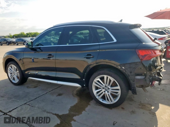 2018 Audi Q5 Premium Plus with VIN WA1BNAFY9J2200937, listed as a Copart auction lot 57279055 with 90,416 mi miles and Salvage title. Bid and sale history available at DreamBid. Image 2.
