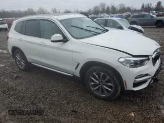 2019 BMW X3 xDrive30i with VIN 5UXTR9C55KLP96405, listed as a Copart auction lot 52395945 with Not Provided miles and Salvage Title. Bid and sale history available at DreamBid. Image 4.