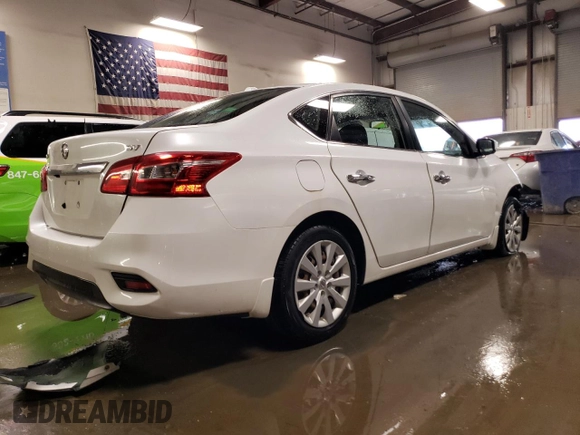 2016 Nissan Sentra SV with VIN 3N1AB7APXGY291662, listed as a Copart auction lot 50915925 with 124,268 mi miles and Salvage Title. Bid and sale history available at DreamBid. Image 3.