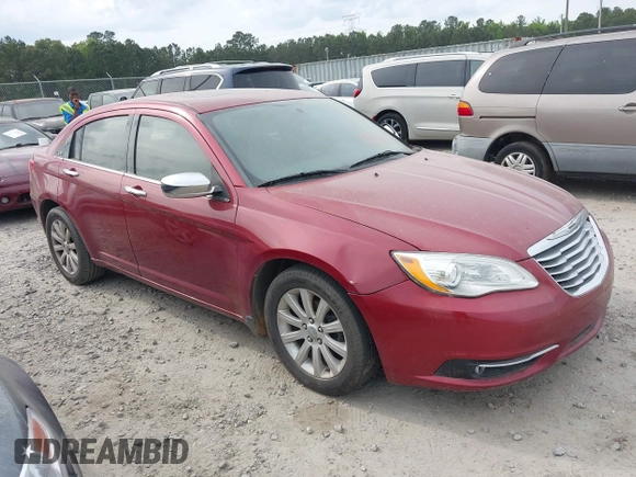 2013 Chrysler 200 Limited with VIN 1C3CCBCG1DN598685, listed as a IAAI auction lot 42085371 with 167,049 mi miles and . Bid and sale history available at DreamBid. Image 1.