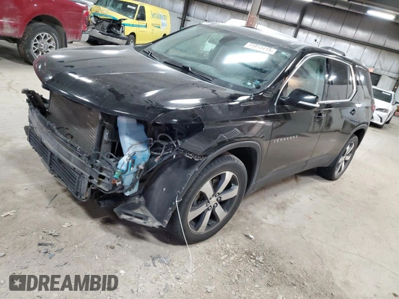 2018 Chevrolet Traverse LT Leather with VIN 1GNEVHKW7JJ106178, listed as a Copart auction lot 51014415 with 120,882 mi miles and Salvage Title. Bid and sale history available at carsss.com. Image 1.