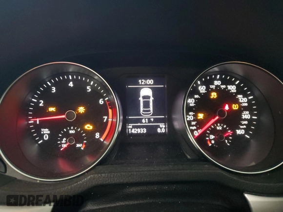 2016 Volkswagen Passat S with VIN 1VWAT7A36GC012818, listed as a Copart auction lot 51121635 with 142,933 mi miles and Salvage title. Bid and sale history available at DreamBid. Image 9.