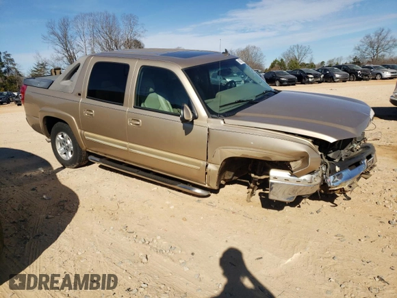 2006 Chevrolet Avalanche Z66 with VIN 3GNEC12ZX6G134153, listed as a Copart auction lot 43323195 with 223,582 mi miles and Salvage title. Bid and sale history available at DreamBid. Image 4.