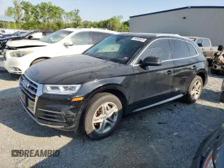2018 Audi Q5 Premium Plus with VIN WA1BNAFY6J2231630, listed as a Copart auction lot 53865875 with 106,532 mi miles and Clean Title. Bid and sale history available at carsss.com. Image 1.