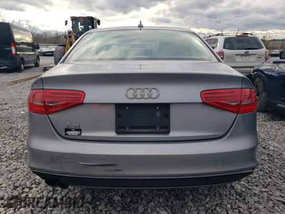 2016 Audi A4 Premium with VIN WAUAFAFL7GN012229, listed as a Copart auction lot 47743445 with 108,845 mi miles and Clean Title. Bid and sale history available at carsss.com. Image 6.