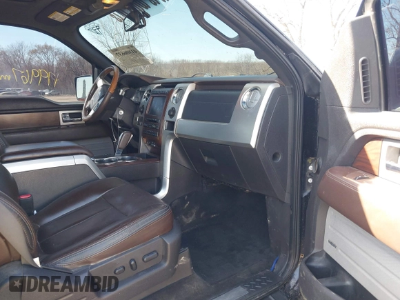 2009 Ford F-150 XL with VIN 1FTPW14V09FB49205, listed as a IAAI auction lot 41806637 with 179,967 mi miles. Bid and sale history available at carsss.com. Image 5.
