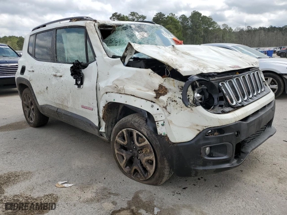2018 Jeep Renegade Latitude with VIN ZACCJBBB9JPG82389, listed as a Copart auction lot 51521285 with 86,730 mi miles and Salvage Title. Bid and sale history available at carsss.com. Image 4.