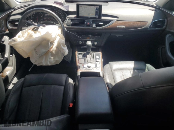 2016 Audi A6 Prestige with VIN WAUHGAFC1GN129672, listed as a Copart auction lot 58432025 with 62,484 mi miles and Salvage title. Bid and sale history available at DreamBid. Image 8.