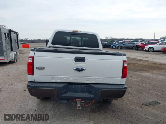 2015 Ford Super Duty F-250 SRW Lariat with VIN 1FT7W2BT0FEB68815, listed as a IAAI auction lot 41574350 with 162,905 mi miles. Bid and sale history available at carsss.com. Image 16.