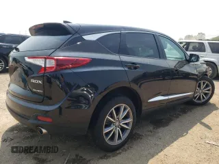 2020 Acura RDX Technology with VIN 5J8TC2H57LL012330, listed as a Copart auction lot 60165345 with Not provided miles and Non repairable. Bid and sale history available at DreamBid. Image 3.