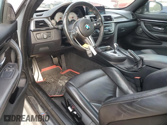 2017 BMW M4 with VIN WBS3R9C57HK709371, listed as a Copart auction lot 76764314 with 60,790 mi miles and Salvage Title. Bid and sale history available at carsss.com. Image 8.