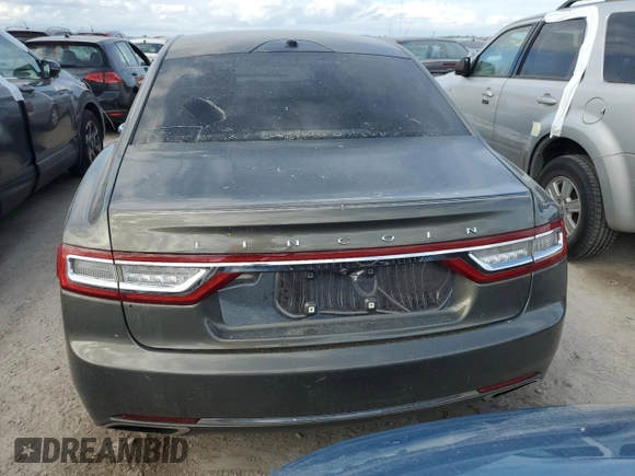 2017 Lincoln Continental Select z VIN 1LN6L9SP9H5609114, wystawiony jako Copart lot #75826794 z przebiegiem 21 770 mil mil oraz Szkoda całkowita • Salvage title. Historia ofert i sprzedaży dostępna na DreamBid. Obrazek 6.