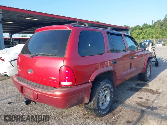1998 Dodge Durango with VIN 1B4HS28Z5WF116373, listed as a IAAI auction lot 42293038 with 165,170 mi miles and . Bid and sale history available at DreamBid. Image 4.