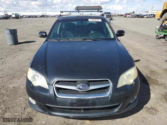 2008 Subaru Legacy (Natl) 3.0R Ltd w/Nav with VIN 4S3BL856084217998, listed as a Copart auction lot 51800075 with 180,700 mi miles and Clean Title. Bid and sale history available at carsss.com. Image 5.