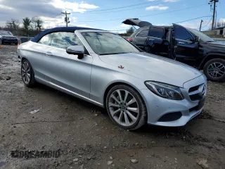 2018 Mercedes-Benz C 300 with VIN WDDWK4KB0JF676429, listed as a Copart auction lot 85419084 with 47,149 mi miles and Salvage title. Bid and sale history available at DreamBid. Image 4.