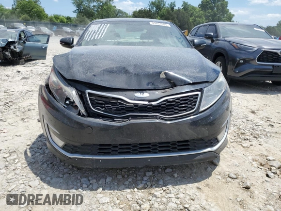 2013 Kia Optima Hybrid LX with VIN KNAGM4AD2D5062209, listed as a Copart auction lot 55801604 with 204,150 mi miles and Salvage Title. Bid and sale history available at carsss.com. Image 5.