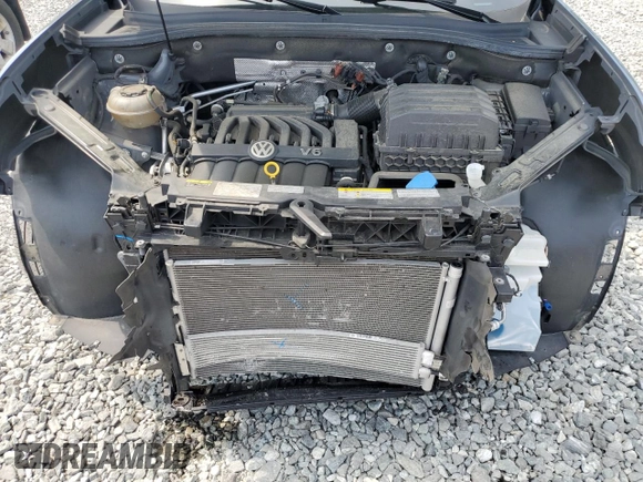 2021 Volkswagen Atlas SEL Premium R-Line with VIN 1V2FE2CA3MC206055, listed as a Copart auction lot 60788985 with 66,180 mi miles and Salvage title. Bid and sale history available at DreamBid. Image 12.