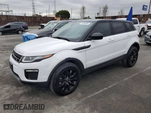 2019 Land Rover Range Rover Evoque SE with VIN SALVP2RX5KH329187, listed as a Copart auction lot 48760285 with 82,349 mi miles and Salvage Title. Bid and sale history available at carsss.com. Image 1.