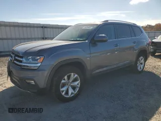2019 Volkswagen Atlas SE with VIN 1V2DP2CA7KC597810, listed as a Copart auction lot 79636964 with 46,020 mi miles and Salvage title. Bid and sale history available at DreamBid. Image 1.