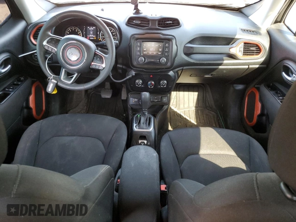2020 Jeep Renegade Sport with VIN ZACNJBAB2LPL42186, listed as a Copart auction lot 55353075 with 99,026 mi miles and Salvage title. Bid and sale history available at DreamBid. Image 8.