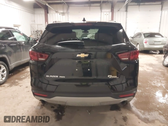 2023 Chevrolet Blazer LT with VIN 3GNKBHR4XPS219288, listed as a IAAI auction lot 41659994 with 13,198 mi miles and . Bid and sale history available at DreamBid. Image 16.