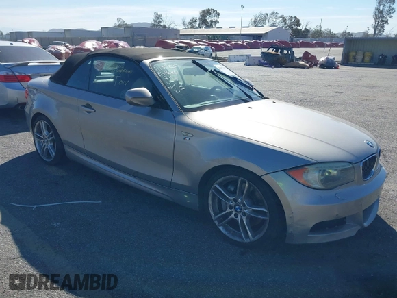 2012 BMW 1 Series 135i with VIN WBAUN7C53CVM26496, listed as a IAAI auction lot 41627261 with 104,568 mi miles and . Bid and sale history available at DreamBid. Image 1.