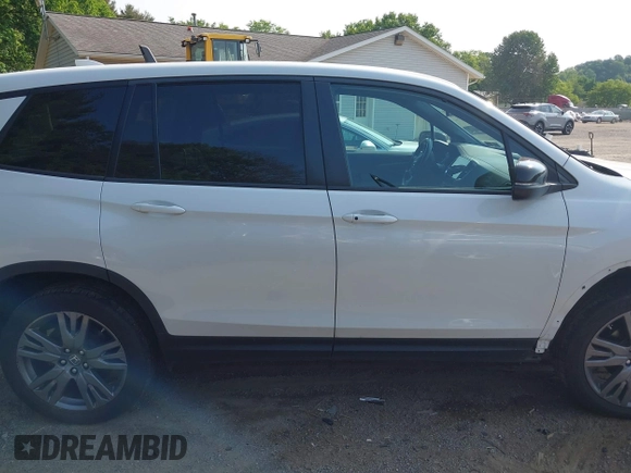 2019 Honda Passport EX-L with VIN 5FNYF8H56KB029748, listed as a IAAI auction lot 42405028 with 59,009 mi miles and . Bid and sale history available at DreamBid. Image 14.
