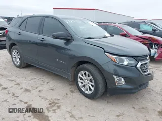 2018 Chevrolet Equinox LS with VIN 3GNAXHEV7JS640663, listed as a IAAI auction lot 41631256 with 141,224 mi miles and . Bid and sale history available at DreamBid. Image 1.