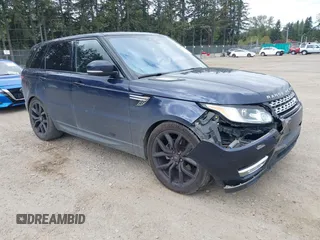 2017 Land Rover Range Rover Sport HSE with VIN SALWR2FKXHA129561, listed as a IAAI auction lot 42134114 with 85,017 mi miles and . Bid and sale history available at DreamBid. Image 1.