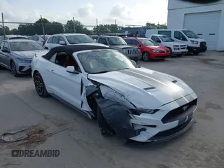 2018 Ford Mustang EcoBoost Premium with VIN 1FATP8UH4J5115153, listed as a IAAI auction lot 42498446 with 118,485 mi miles and . Bid and sale history available at DreamBid. Image 6.