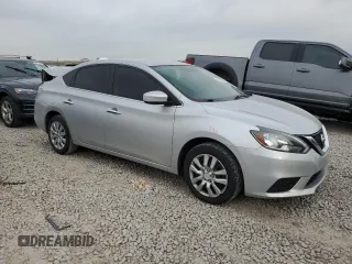 2018 Nissan Sentra S with VIN 3N1AB7AP7JY334670, listed as a Copart auction lot 53855975 with 92,235 mi miles and Salvage Title. Bid and sale history available at DreamBid. Image 4.