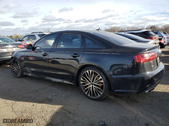 2017 Audi A6 Premium Plus with VIN WAUF2AFC2HN111141, listed as a Copart auction lot 86706514 with 0 mi miles and Salvage Title. Bid and sale history available at carsss.com. Image 2.