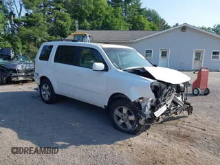 2009 Honda Pilot EX-L with VIN 5FNYF48569B039103, listed as a IAAI auction lot 42651867 with 162,450 mi miles and . Bid and sale history available at DreamBid. Image 1.