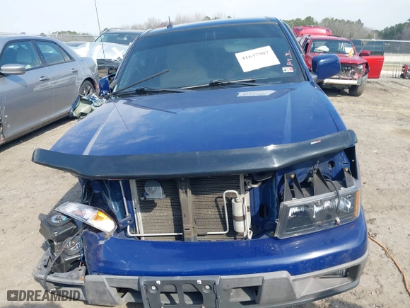 2011 Chevrolet Colorado LT w/1LT with VIN 1GCDSCF96B8129450, listed as a IAAI auction lot 41637987 with 206,478 mi miles. Bid and sale history available at carsss.com. Image 13.