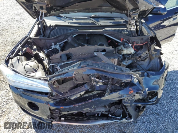 2017 BMW X5 sDrive35i with VIN 5UXKR2C31H0U22708, listed as a Copart auction lot 49241255 with 0 mi miles and Salvage Title. Bid and sale history available at carsss.com. Image 12.