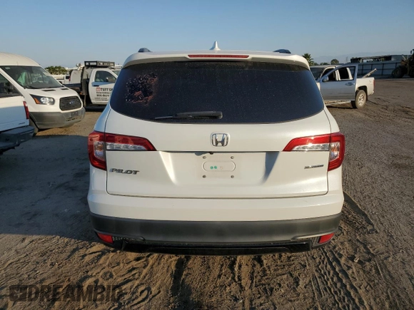 2021 Honda Pilot Special Edition with VIN 5FNYF5H29MB044977, listed as a Copart auction lot 59987795 with 68,561 mi miles and Salvage title. Bid and sale history available at DreamBid. Image 6.