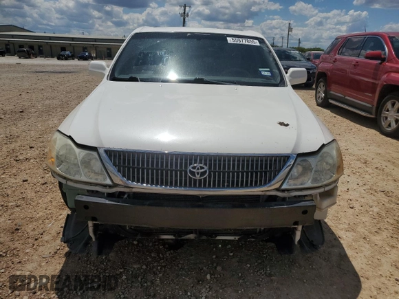 2001 Toyota Avalon XL with VIN 4T1BF28B11U171919, listed as a Copart auction lot 55977855 with 189,840 mi miles and Salvage Title. Bid and sale history available at DreamBid. Image 5.