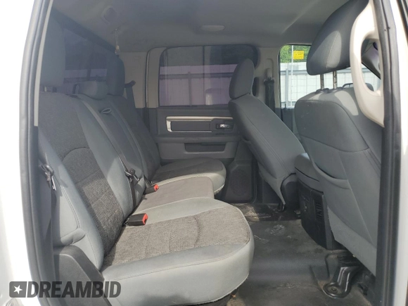 2017 Ram 2500 Big Horn with VIN 3C6UR5DL6HG716568, listed as a Copart auction lot 59439615 with Not provided miles and Salvage title. Bid and sale history available at DreamBid. Image 10.